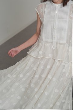 【6月中旬-6月末デリバリー予定】Leslie Dot White画像