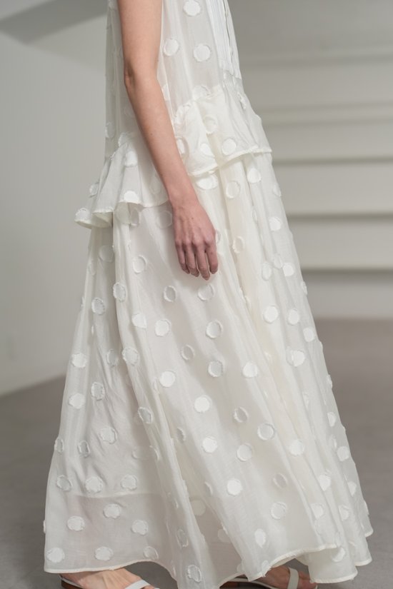 【6月中旬-6月末デリバリー予定】Leslie Dot White画像