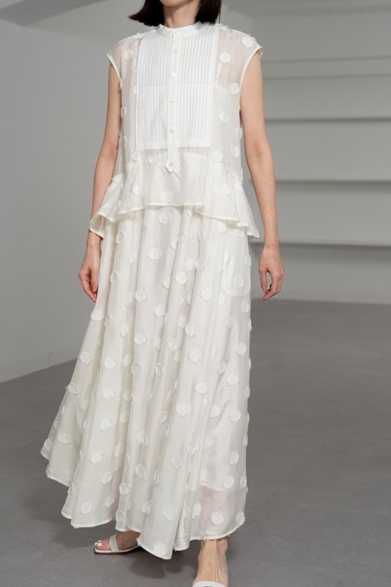 【6月中旬-6月末デリバリー予定】Leslie Dot White画像