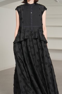 【6月中旬-6月末デリバリー予定】Leslie Dot Black画像