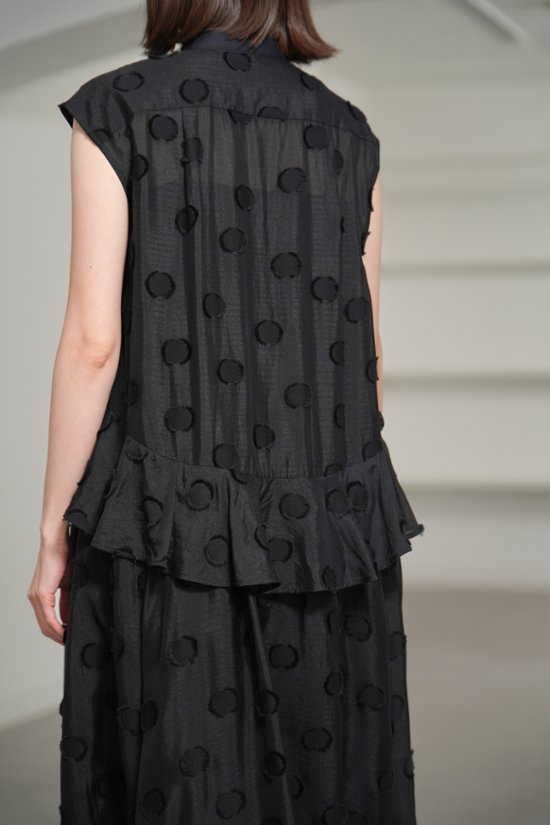 【6月中旬-6月末デリバリー予定】Leslie Dot Black画像