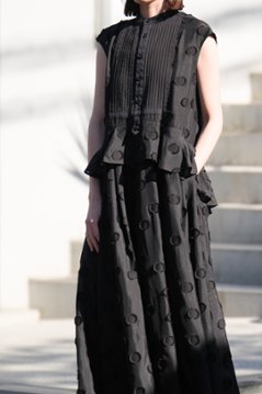 【6月中旬-6月末デリバリー予定】Leslie Dot Black画像