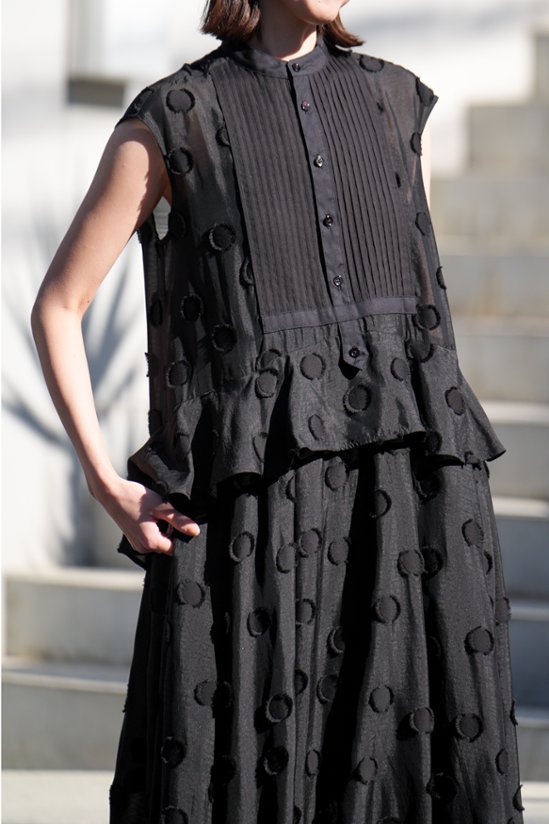 【6月中旬-6月末デリバリー予定】Leslie Dot Black画像