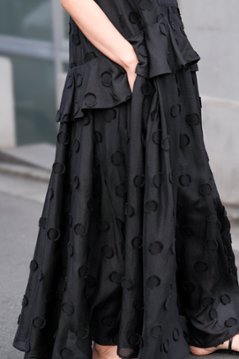 【6月中旬-6月末デリバリー予定】Leslie Dot Black画像