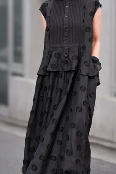 【6月中旬-6月末デリバリー予定】Leslie Dot Black画像