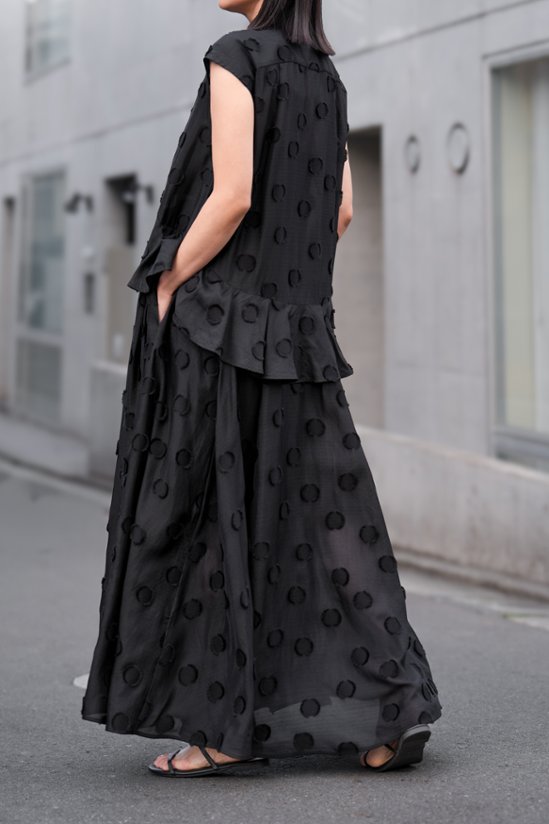 【6月中旬-6月末デリバリー予定】Leslie Dot Black画像