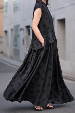 【6月中旬-6月末デリバリー予定】Leslie Dot Black画像