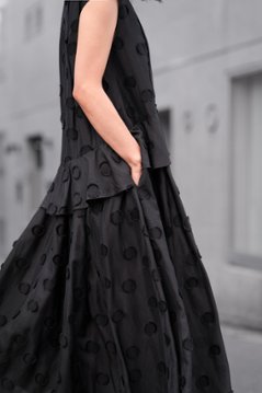 【6月中旬-6月末デリバリー予定】Leslie Dot Black画像