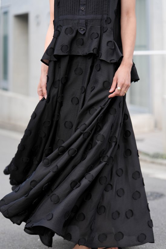 【6月中旬-6月末デリバリー予定】Leslie Dot Black画像