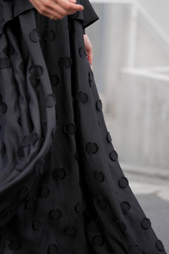 【6月中旬-6月末デリバリー予定】Leslie Dot Black画像