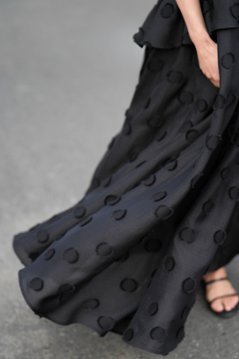 【6月中旬-6月末デリバリー予定】Leslie Dot Black画像