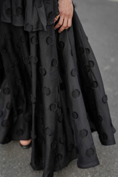 【6月中旬-6月末デリバリー予定】Leslie Dot Black画像