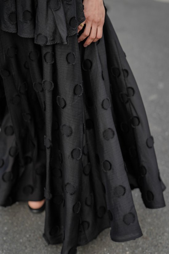 【6月中旬-6月末デリバリー予定】Leslie Dot Black画像