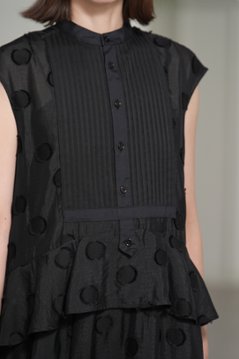 【6月中旬-6月末デリバリー予定】Leslie Dot Black画像