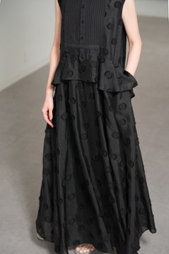 【6月中旬-6月末デリバリー予定】Leslie Dot Black画像