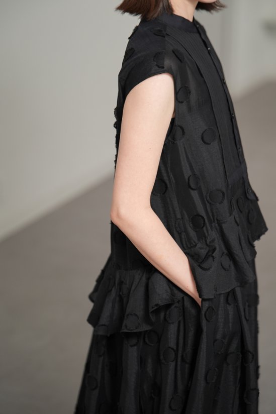 【6月中旬-6月末デリバリー予定】Leslie Dot Black画像