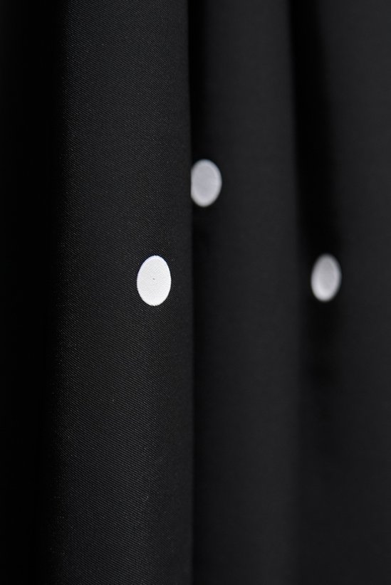 【5月末-6月中旬デリバリー予定】Nadia Dot Black/White画像