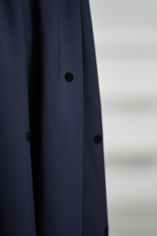 【5月末-6月中旬デリバリー予定】Nadia Dot Navy/Black画像