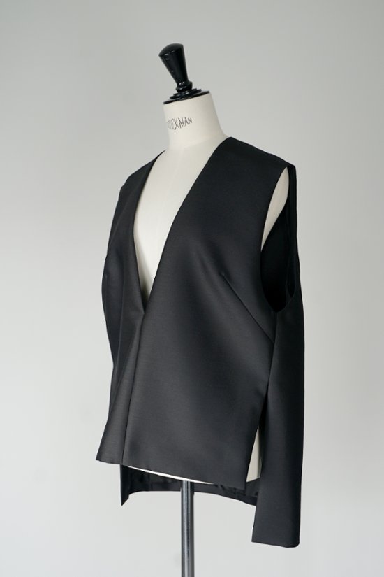 Mason Silk Wool Black画像