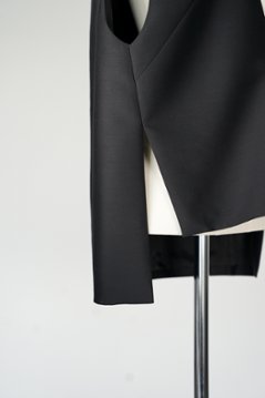Mason Silk Wool Black画像