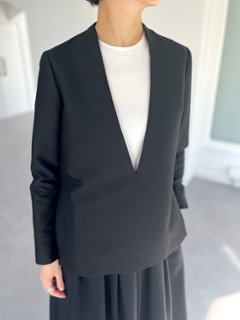 Glen Silk Wool Black画像