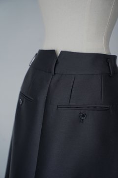 Giselle Silk Wool Black画像