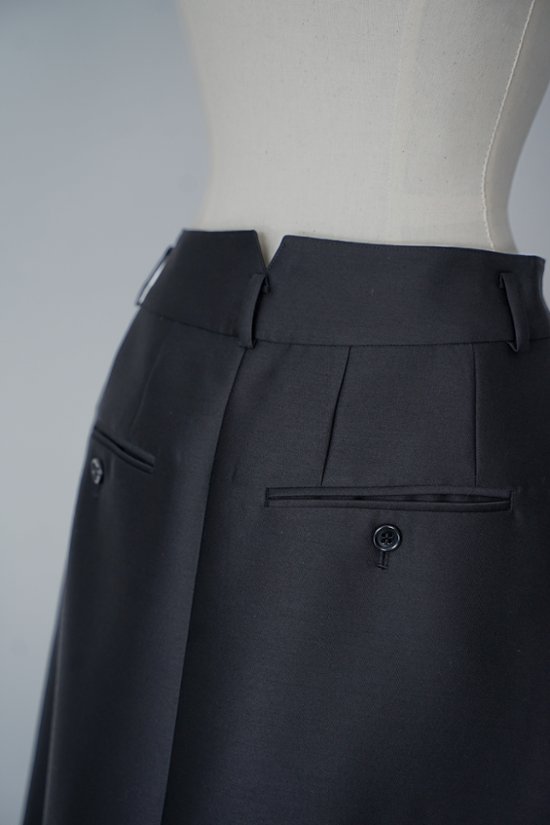 Giselle Silk Wool Black画像