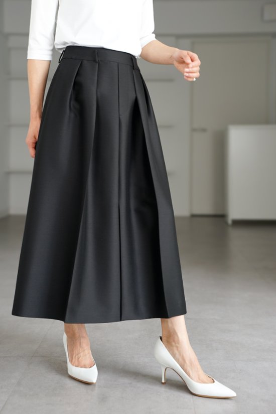 Giselle Silk Wool Black画像