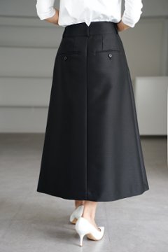 Giselle Silk Wool Black画像