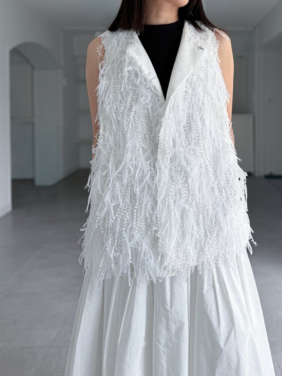 Melanie Swan Tweed White画像