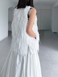 Melanie Swan Tweed White画像