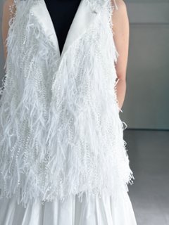 Melanie Swan Tweed White画像