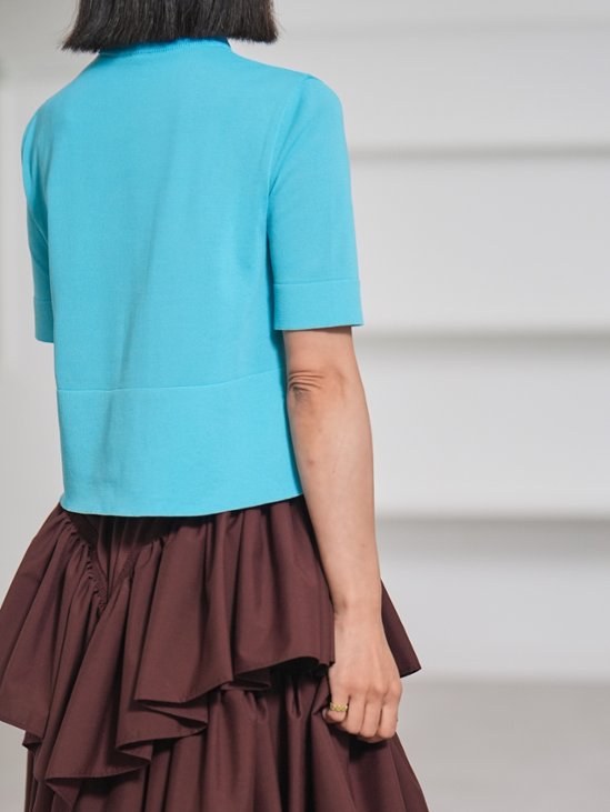 Darcy Sheer Turquoise画像