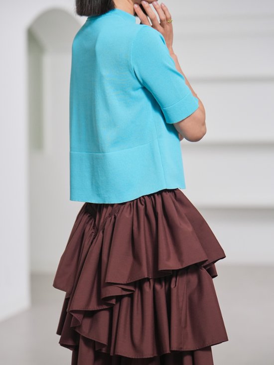 Darcy Sheer Turquoise画像