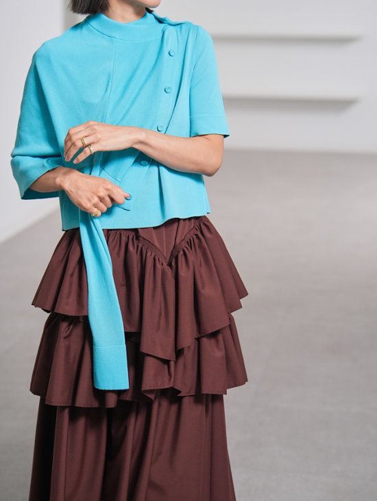 Darcy Sheer Turquoise画像