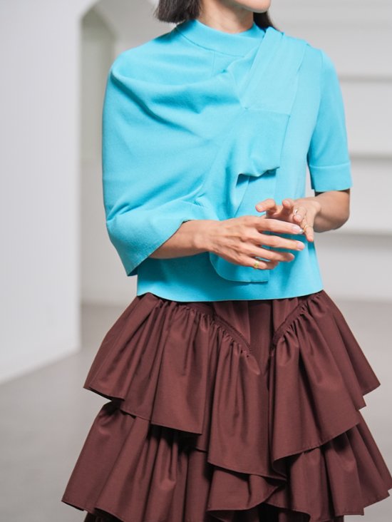 Darcy Sheer Turquoise画像