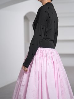 Demi Sheer Dot Black/Black画像