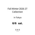 SHE Tokyo online shop画像