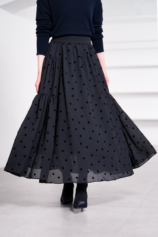 【9月中旬-9月末デリバリー予定】Michelle Mink Dot (全2色)画像