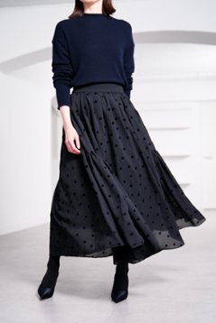 【9月中旬-9月末デリバリー予定】Michelle Mink Dot (全2色)画像