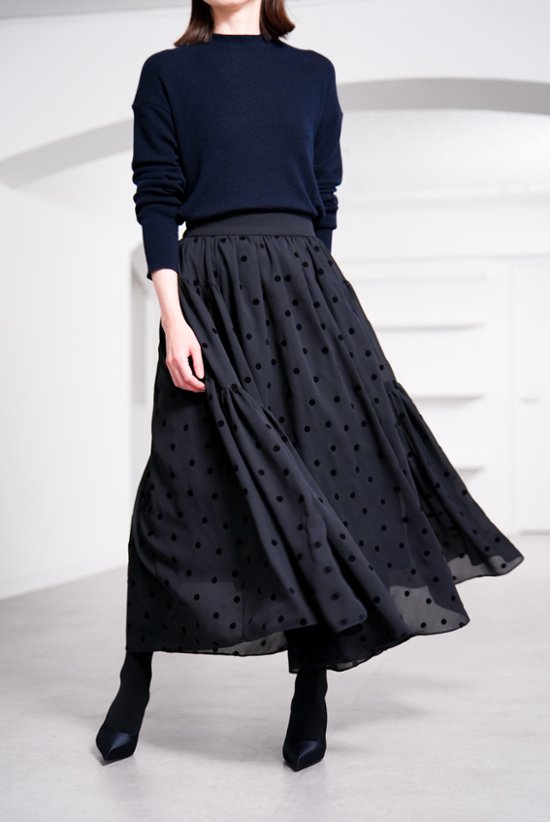 【9月中旬-9月末デリバリー予定】Michelle Mink Dot (全2色)画像