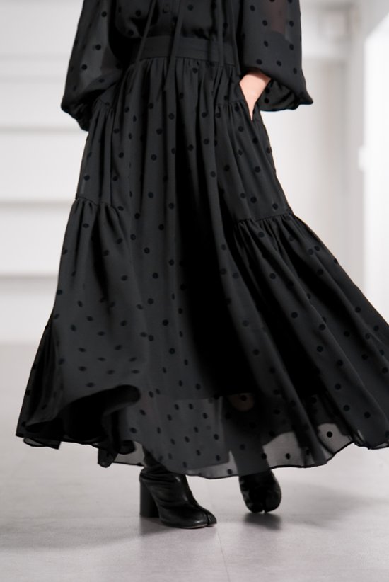 【9月中旬-9月末デリバリー予定】Michelle Mink Dot (全2色)画像