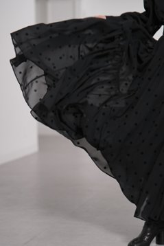 【9月中旬-9月末デリバリー予定】Michelle Mink Dot (全2色)画像