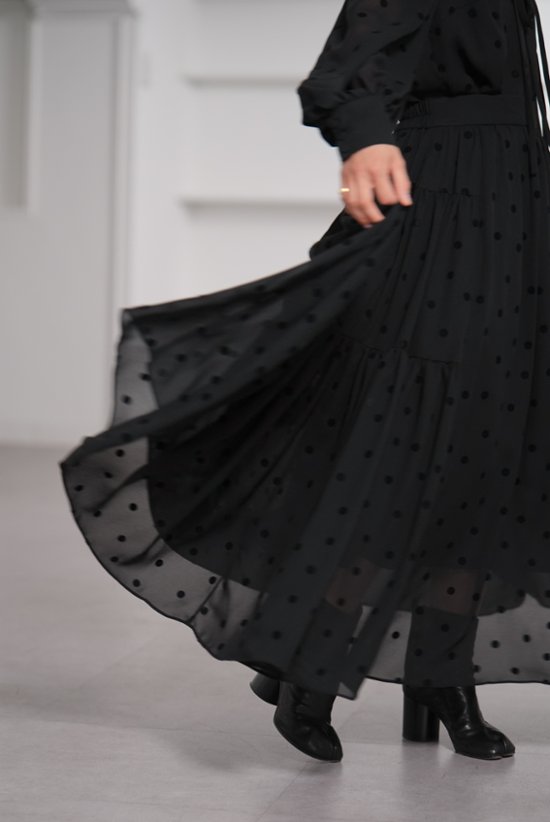 【9月中旬-9月末デリバリー予定】Michelle Mink Dot (全2色)画像