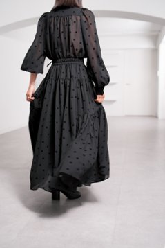 【9月中旬-9月末デリバリー予定】Michelle Mink Dot (全2色)画像