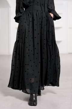 【9月中旬-9月末デリバリー予定】Michelle Mink Dot (全2色)画像
