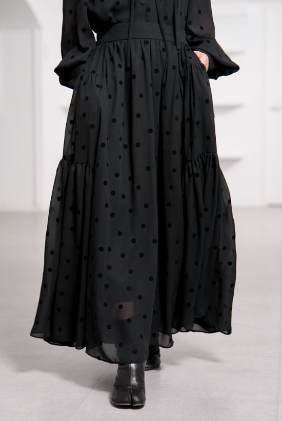 【9月中旬-9月末デリバリー予定】Michelle Mink Dot (全2色)画像