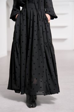 【9月中旬-9月末デリバリー予定】Michelle Mink Dot (全2色)画像