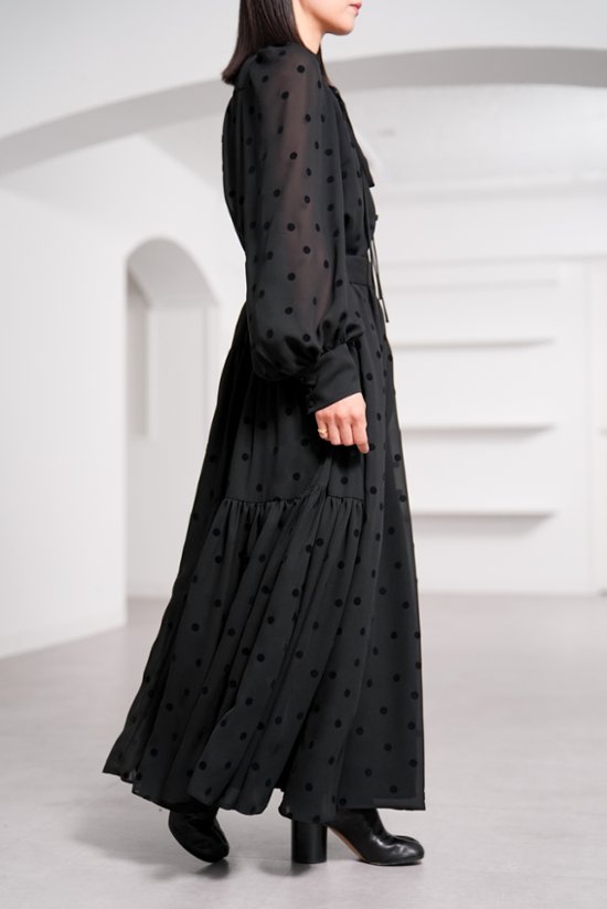 【9月中旬-9月末デリバリー予定】Michelle Mink Dot (全2色)画像