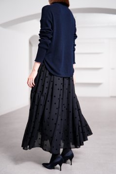 【9月中旬-9月末デリバリー予定】Michelle Mink Dot (全2色)画像